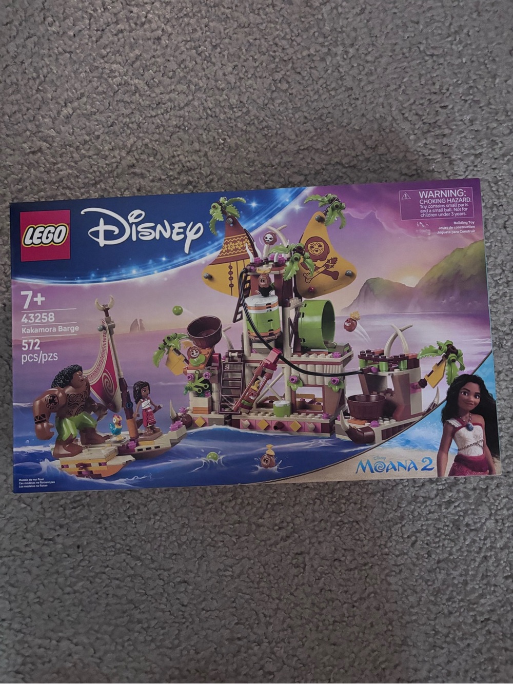 LEGO Disney Moana 2 Kakamora Barge - New. Unopened.